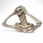 Skelett Büste, Scream